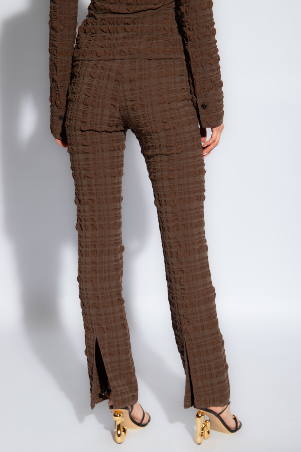 Brown 'Juna' trousers Cozy Nanushka - SchaferandweinerShops